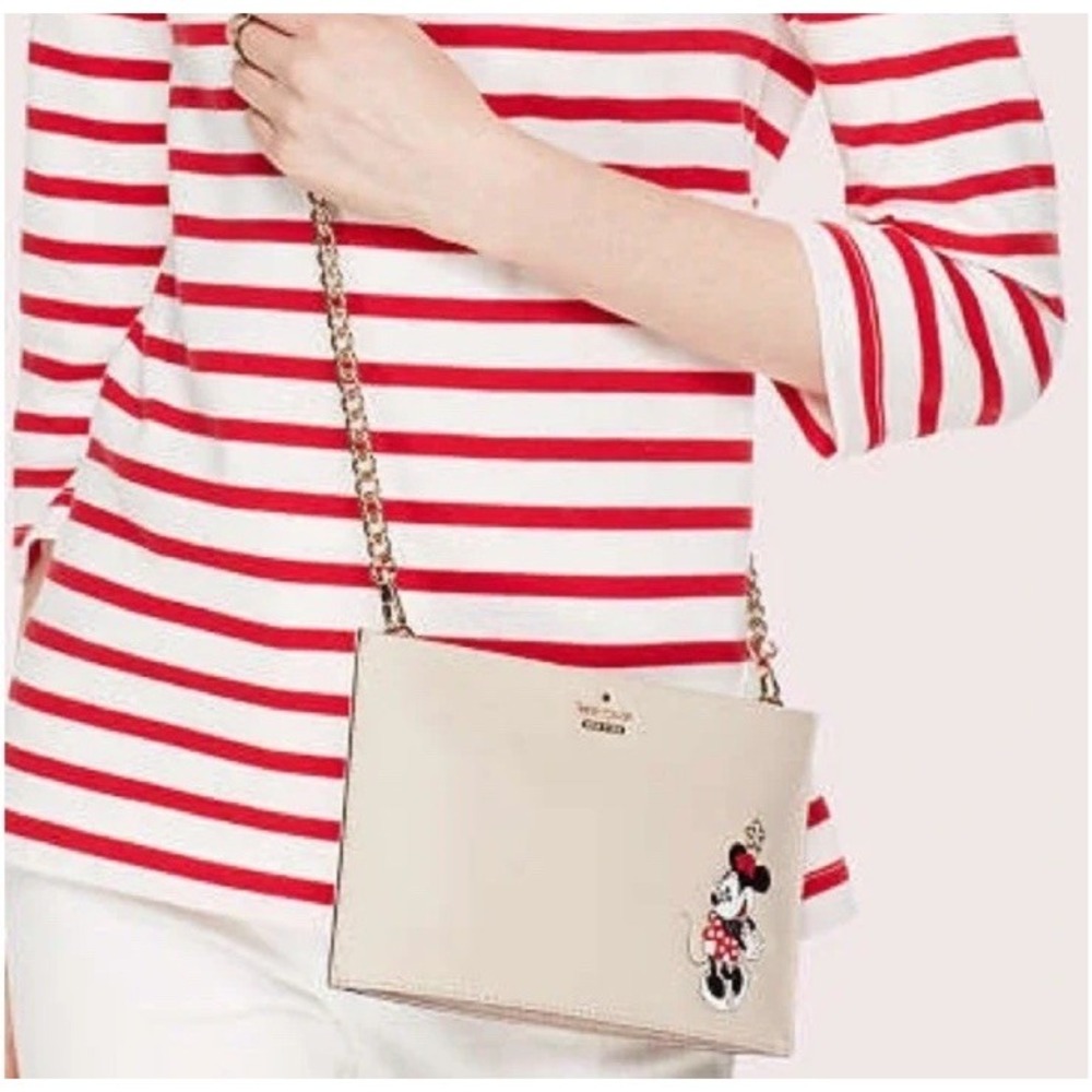 Kate Spade New York X MINNIE‎ MOUSE MINI SIMA CROSSBODY - Picture 2 of 10